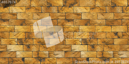 Image of brick stone wall banner background seamless texture