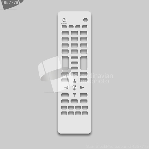 Image of TV remote control