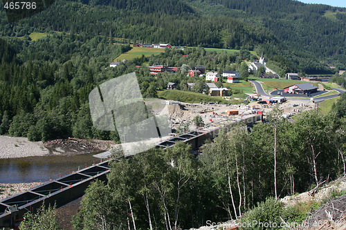 Image of Bridge under construction