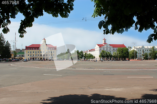 Image of area in Chernihiv town in summer