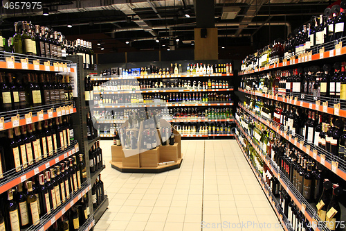 Image of Store of alcoholic drinks 