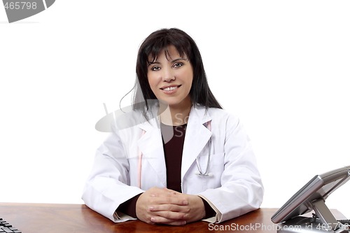 Image of Confident smiling doctor