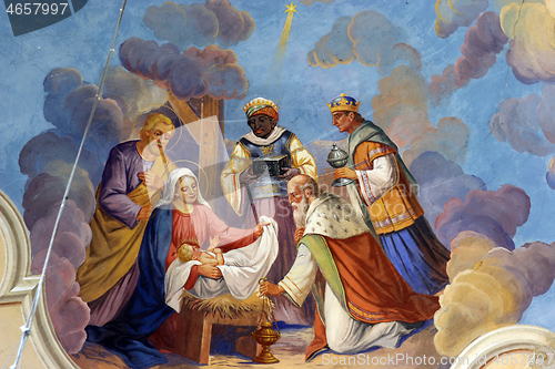 Image of Nativity Scene, Adoration of the Magi