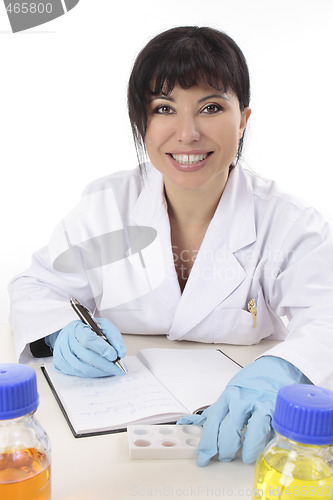Image of Smiling research scientist