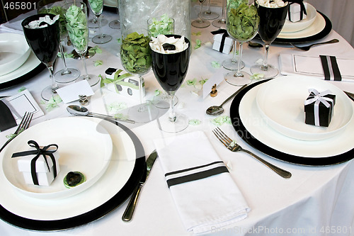 Image of Wedding table