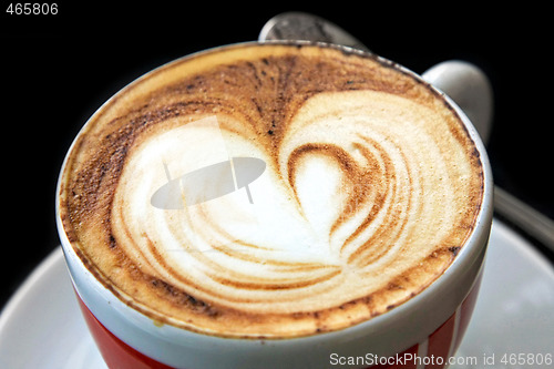Image of Cappuccino heart