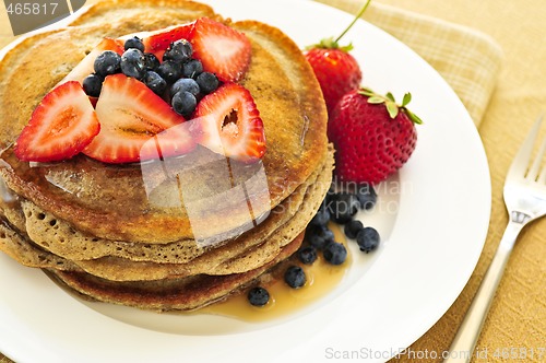 Image of Stack of pancakes