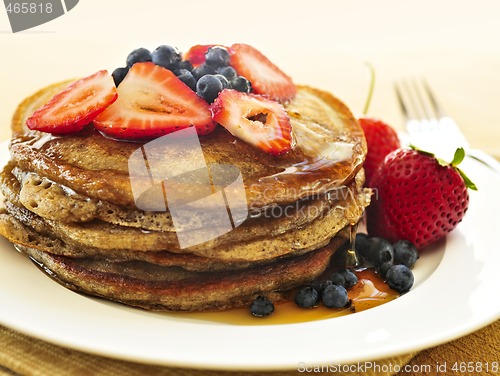 Image of Stack of pancakes