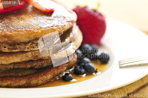 Image of Stack of pancakes