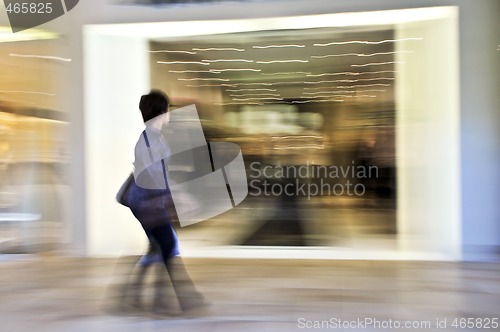 Image of Shopping in a mall