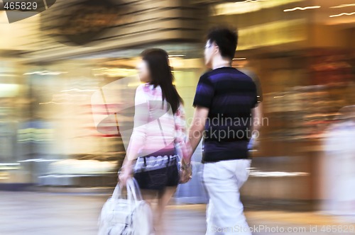 Image of Shopping in a mall
