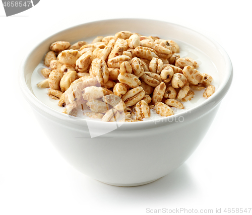 Image of bowl of wheat honey grains