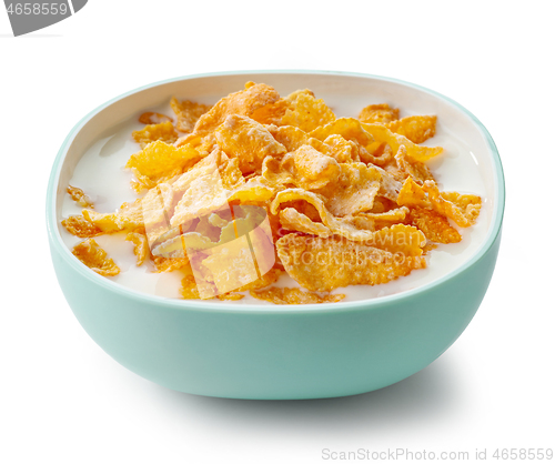 Image of bowl of sweet cornflakes