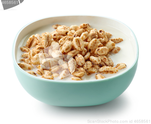 Image of bowl of wheat honey grains