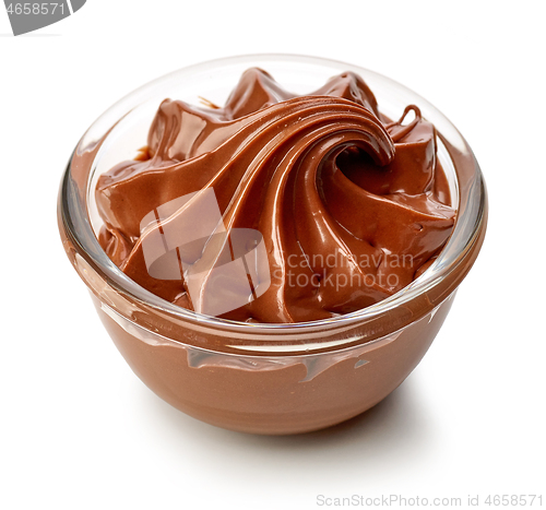 Image of bowl of chocolate cream