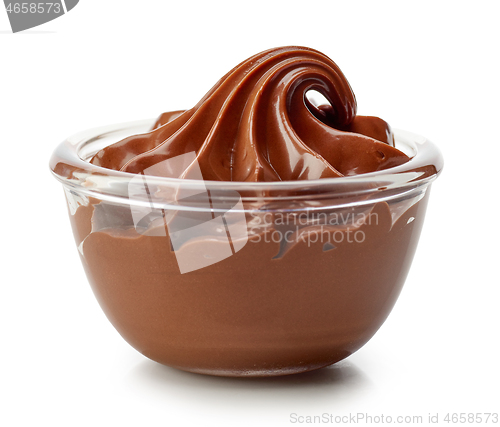 Image of bowl of chocolate cream