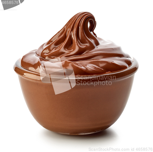 Image of bowl of chocolate cream