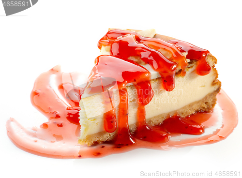 Image of piece of cheesecake