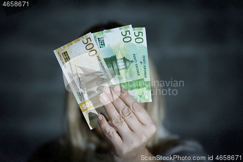 Image of Norwegian 50 and 500 Bank Note