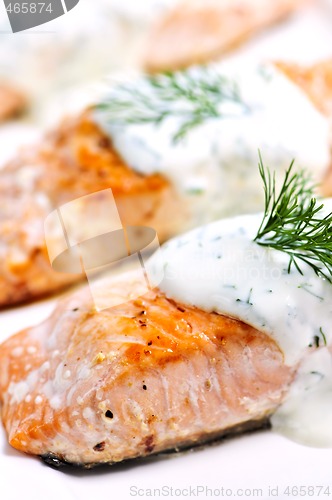 Image of Cooked salmon