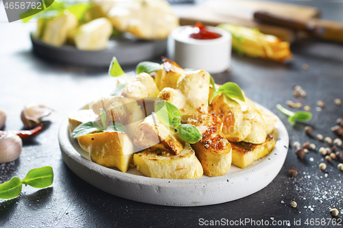 Image of fried vegetables