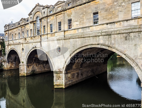 Image of HDR Pulteney Bridge in Bath