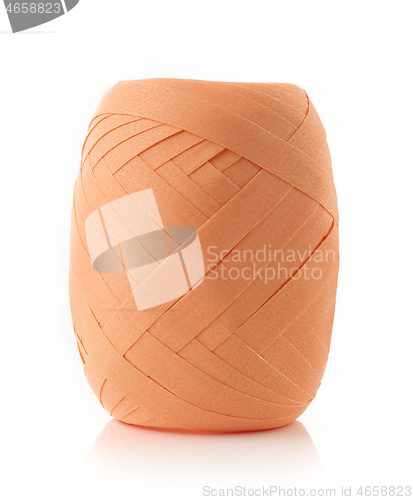 Image of paper ribbon roll isolated