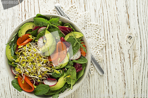 Image of Salad alfalfa sprouts