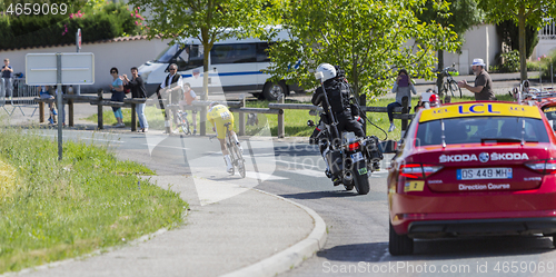 Image of The Cyclist Thomas De Gendt - Criterium du Dauphine 2017