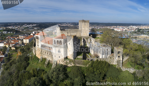 Image of Medieval Castle in Leiria Portugal