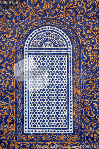 Image of Traditional maroccan pattern background