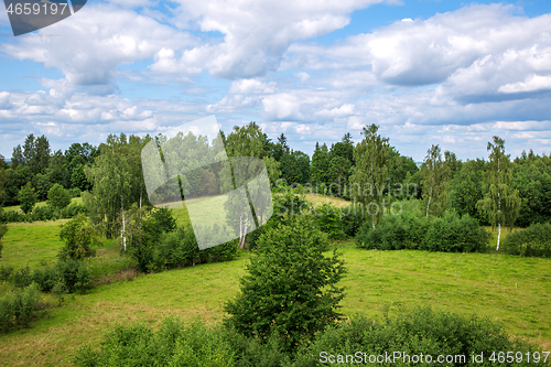 Image of beautiful summer landscape