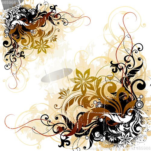 Image of floral background
