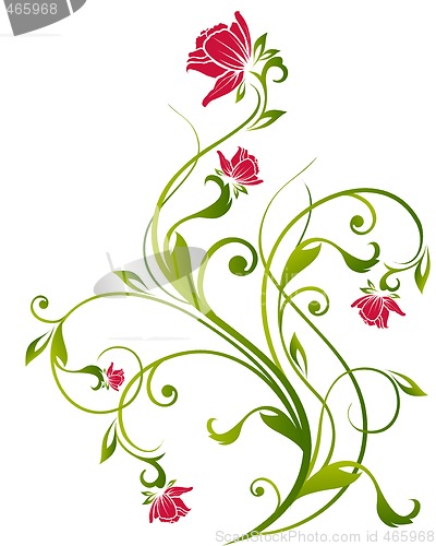 Image of floral background