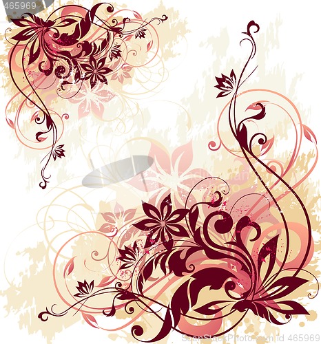 Image of floral background