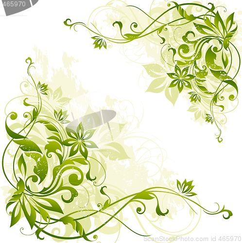 Image of floral background