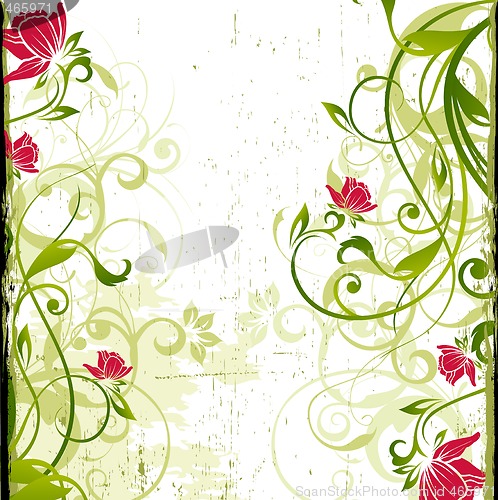 Image of floral background