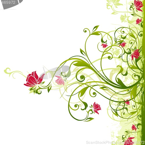 Image of floral background