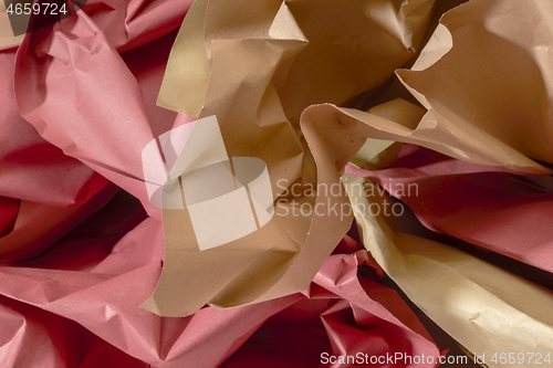 Image of crumpled paper background