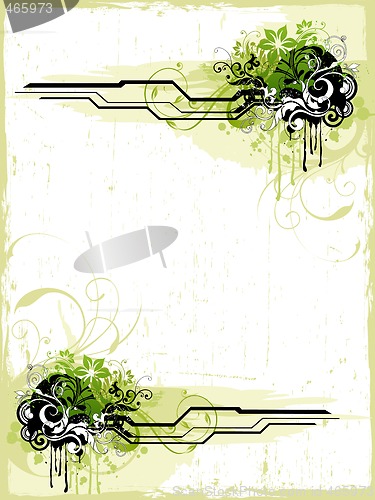 Image of floral background