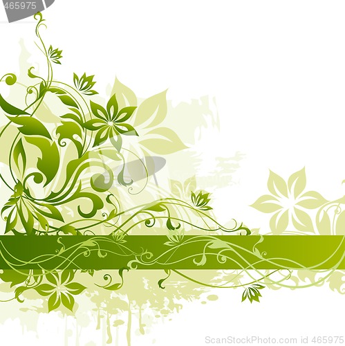 Image of floral background