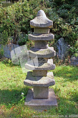 Image of Stone pagoda