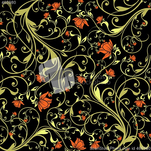 Image of floral background