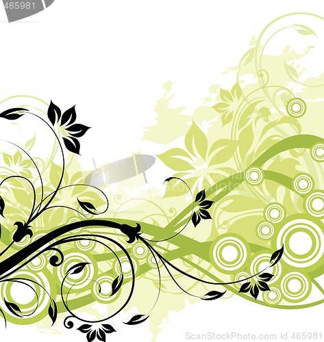 Image of floral background