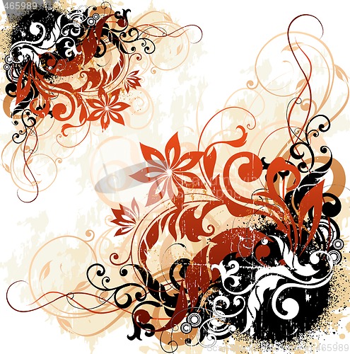 Image of floral background