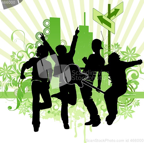 Image of music boys