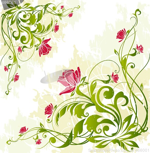 Image of floral background