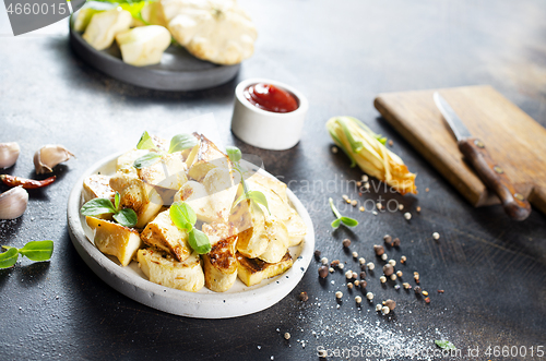 Image of fried vegetables