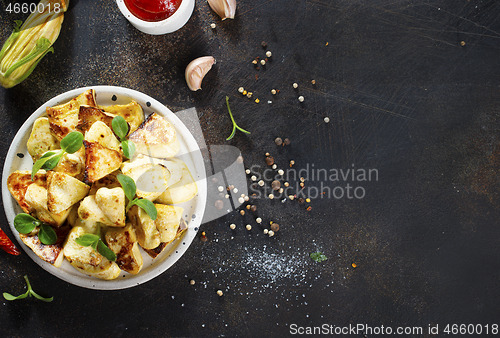 Image of fried vegetables