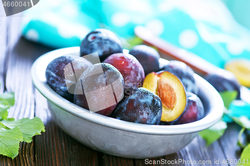 Image of fresh plums